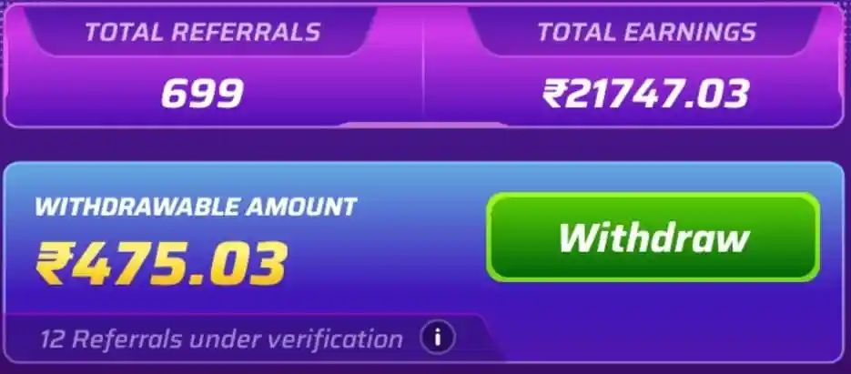 2023 का बेस्ट Refer Karke Paisa Kamane Wala App - रेफ़र करके रोज़ाना ₹500 कमाए
